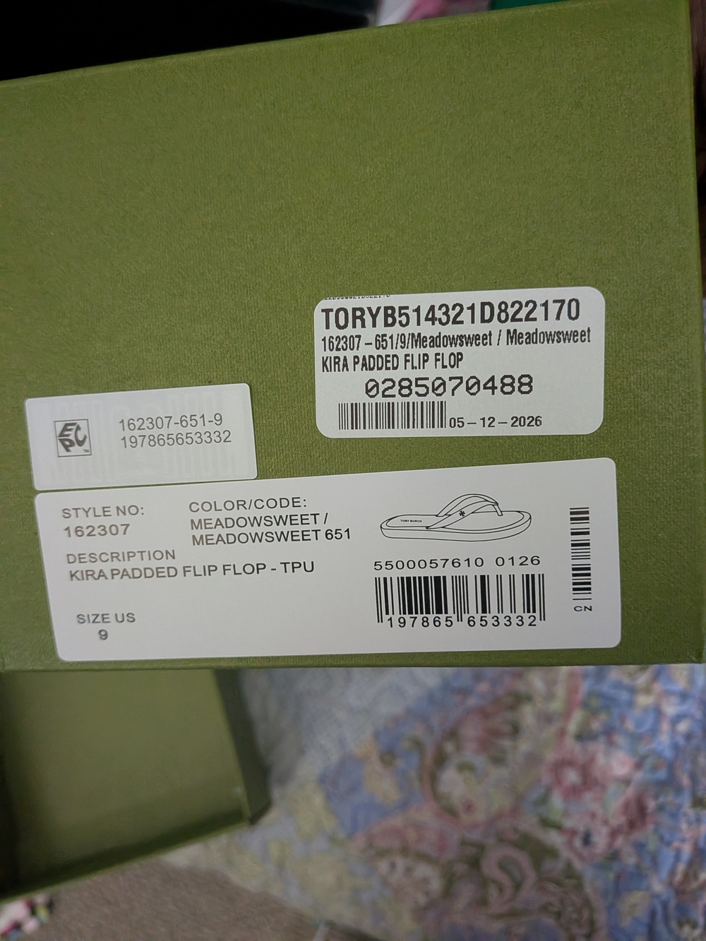 Tory Burch Kira Padded Flip Flop Shoes